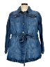 Lane Bryant Blue Denim Jacket Size 20 - photo 1