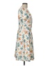 MSBASIC Floral Ivory Cocktail Dress Size L - photo 4