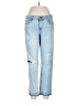 Current/Elliott Hearts Blue Jeans Size 28 waist - photo 1