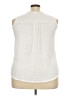 Max Studio White Sleeveless Blouse Size 2X - photo 2