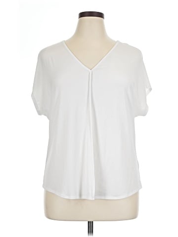 Bar III Short Sleeve Blouse (view 1)