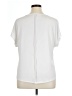 Bar III White Short Sleeve Blouse Size XL - photo 2