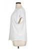 Bar III White Short Sleeve Blouse Size XL - photo 5