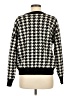 T Tahari Houndstooth Black Pullover Sweater Size M - photo 2
