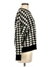 T Tahari Houndstooth Black Pullover Sweater Size M - photo 4