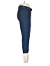 Hue Solid Blue Jeggings Size M - photo 4
