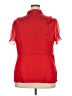 Worthington Red Short Sleeve Blouse Size 2X - photo 2