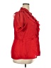 Worthington Red Short Sleeve Blouse Size 2X - photo 4