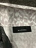 Natori Animal Print Silver 3/4 Sleeve Blouse Size S - photo 7