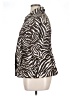 Charter Club 100% Spandex Animal Print Brown Jacket Size 1X - photo 5