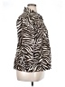 Charter Club 100% Spandex Animal Print Brown Jacket Size 1X - photo 4