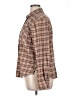 Volcom Plaid Brown Long Sleeve Button-Down Shirt Size 14 - photo 5