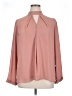Mossimo 100% Polyester Pink Long Sleeve Blouse Size XL - photo 1