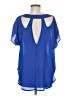 Thyme and Honey Blue Short Sleeve Blouse Size M - photo 2