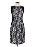 Apt. 9 Graphic Black Cocktail Dress Size S - photo 1