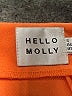 Hello Molly 100% Polyester Solid Orange Casual Skirt Size S - photo 4
