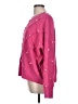 Liza Byrd 100% Acrylic Hearts Pink Pullover Sweater Size L - photo 5