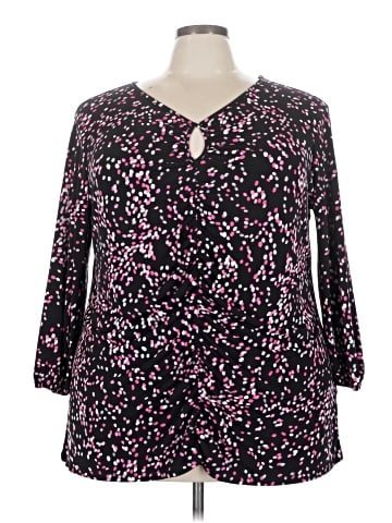 Cato 3/4 Sleeve Blouse (view 1)