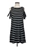 Alya Stripes Black Casual Dress Size XS - photo 1