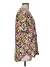 Crown & Ivy Floral Pink Short Sleeve Blouse Size L - photo 4