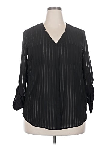 metaphor Long Sleeve Blouse (view 1)