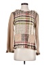 Patrizia Pepe Houndstooth Tan Pullover Sweater Size Sm (1) - photo 1