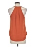 DAILYLOOK 100% Polyester Orange Sleeveless Blouse Size M - photo 2