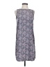 Halogen 100% Polyester Paisley Blue Casual Dress Size XS - photo 1