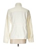 Talbots 100% Polyester Solid Ivory Jacket Size L - photo 2