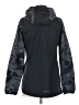 Nike 100% Polyester Graphic Black Windbreaker Size S - photo 2