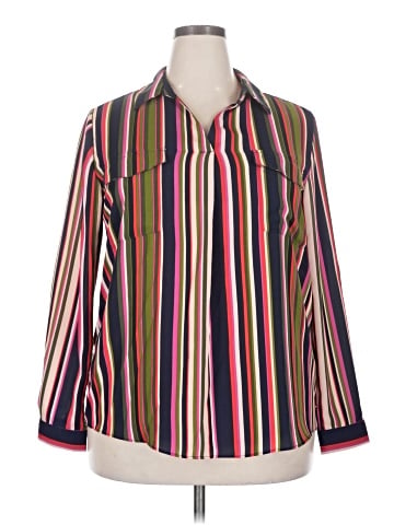 Jaclyn Smith Long Sleeve Blouse (view 1)