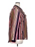 Jaclyn Smith 100% Polyester Stripes Ivory Long Sleeve Blouse Size XXL - photo 4