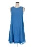 Alice + Olivia 100% Polyester Solid Blue Casual Dress Size M - photo 1