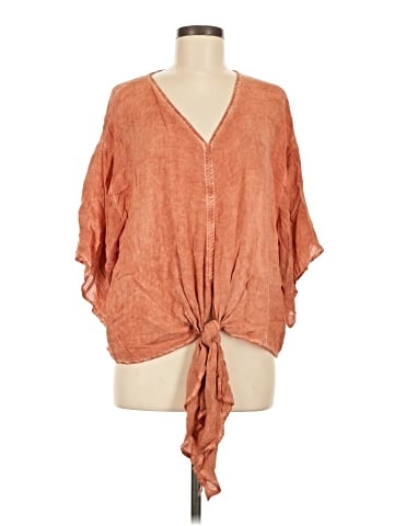 Entro 3/4 Sleeve Blouse (view 1)