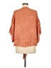 Entro Orange 3/4 Sleeve Blouse Size M - photo 2