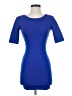 Lulus Solid Blue Casual Dress Size S - photo 1