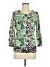 Joseph A. Animal Print Green Cardigan Size M - photo 1