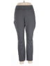 dalia Solid Gray Active Pants Size XL - photo 1