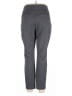 dalia Solid Gray Active Pants Size XL - photo 2