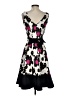 Nine West Hearts Black Cocktail Dress Size 2 - photo 2