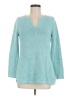 L.L.Bean 100% Cotton Teal Pullover Sweater Size M - photo 1