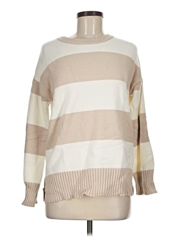 Happily Grey Pullover Sweater (view 1)