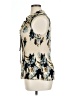DKNY 100% Polyester Ivory Sleeveless Blouse Size XL - photo 5