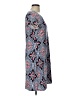 Tiana B. Print Blue Casual Dress Size 10 - photo 4