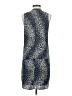 Collective Concepts 100% Polyester Animal Print Blue Cocktail Dress Size S - photo 2