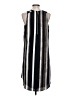 Apt. 9 100% Polyester Stripes Black Casual Dress Size L - photo 2
