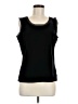 Charter Club Black Sleeveless Blouse Size M - photo 1