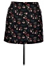Unbranded 100% Polyester Floral Black Casual Skirt Size XXL - photo 1