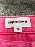Superdown 100% Cotton Hearts Pink Denim Shorts Size 26 waist - photo 3