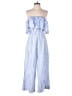 Pixie Market Stripes Blue Jumpsuit Size S - photo 1